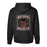 USMC Tun Tavern Christmas Hoodie Back Design- Black - SGT GRIT