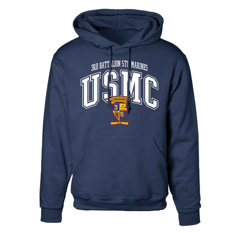 3rd Battalion 5th Marines Arched Hoodie - SGT GRIT