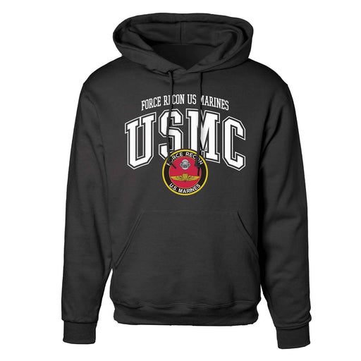 Force Recon US Marines Arched Hoodie - SGT GRIT