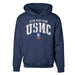 1st Recon Battalion Arched Hoodie - SGT GRIT