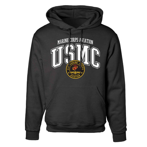Marine Corps Aviation Arched Hoodie - SGT GRIT