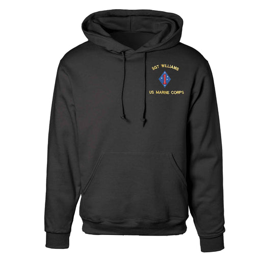 Guadalcanal 1st Marine Division Embroidered Hoodie - SGT GRIT
