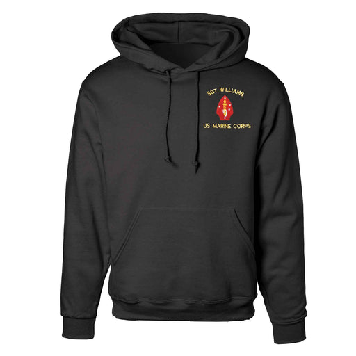 2nd Marine Division Embroidered Hoodie - SGT GRIT