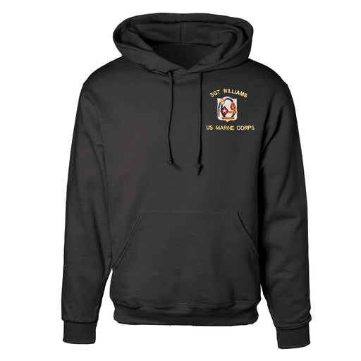1st Battalion 6th Marines Embroidered Hoodie - SGT GRIT