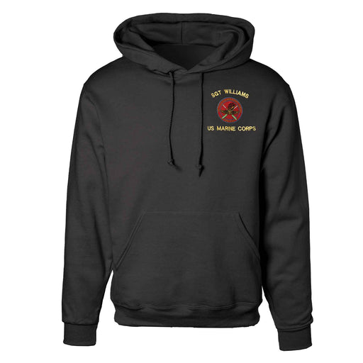 1st Force Recon FMF PAC Embroidered Hoodie - SGT GRIT