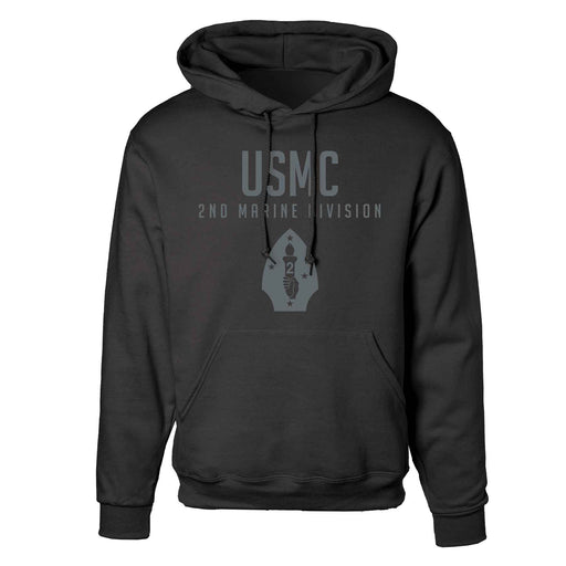 2nd Marine Division Tonal Hoodie - SGT GRIT