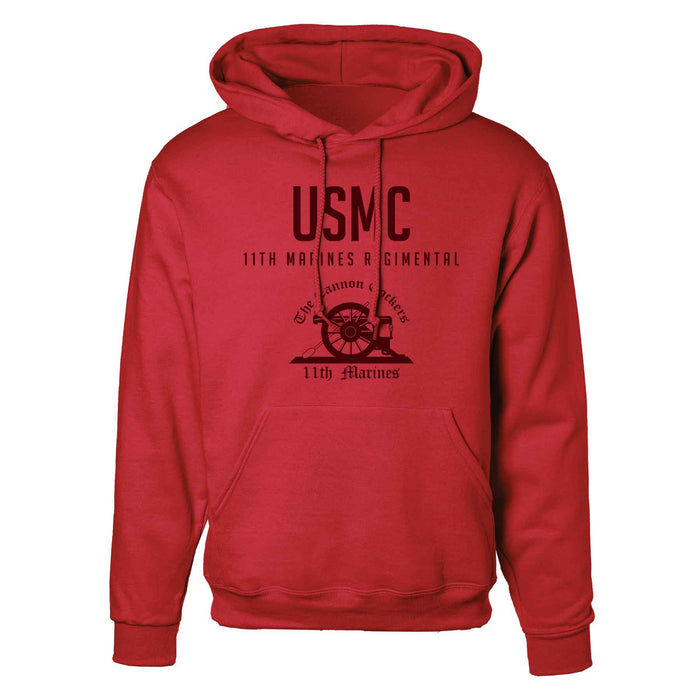 11th Marines Regimental Tonal Hoodie - SGT GRIT