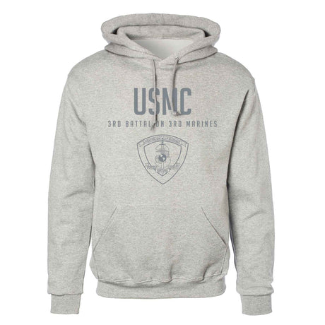 3rd Battalion 3rd Marines Tonal Hoodie - SGT GRIT