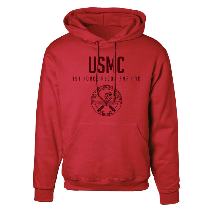 1st Force Recon FMF PAC Tonal Hoodie - SGT GRIT