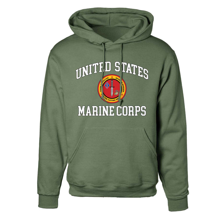 3rd Battalion 7th Marines USMC Hoodie - SGT GRIT