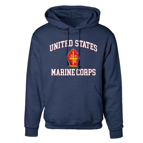 3rd Battalion 8th Marines USMC Hoodie - SGT GRIT