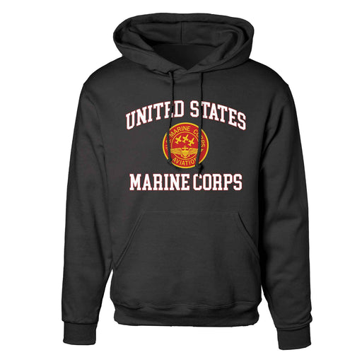 Red Marine Corps Aviation USMC Hoodie - SGT GRIT