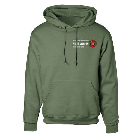 3rd Battalion 2nd Marines Proud Veteran Hoodie - SGT GRIT