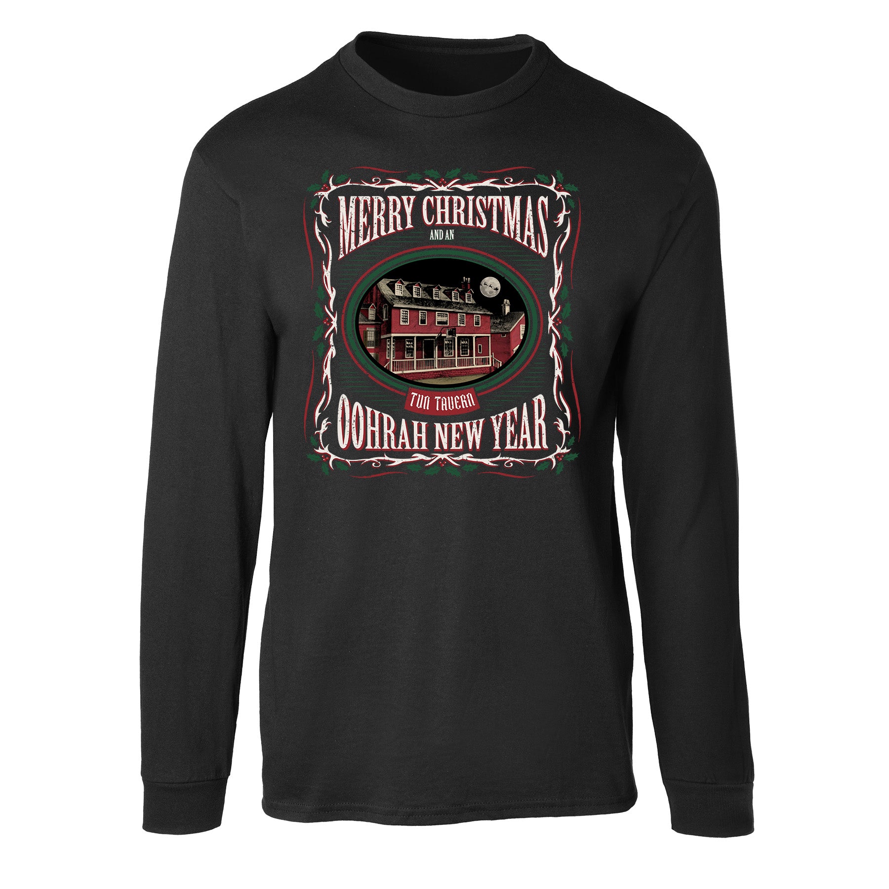 Tun Tavern Christmas Long Sleeve T-Shirt | USMC Holiday Tee – SGT GRIT