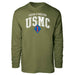 Guadalcanal 1st Marine Division Arched Long Sleeve T-shirt - SGT GRIT