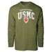 1st Battalion 7th Marines Arched Long Sleeve T-shirt - SGT GRIT