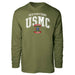 2nd Battalion 1st Marines Arched Long Sleeve T-shirt - SGT GRIT