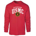 2nd Battalion 8th Marines Arched Long Sleeve T-shirt - SGT GRIT