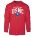 3rd Battalion 6th Marines Arched Long Sleeve T-shirt - SGT GRIT