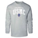 1st Combat Engineer Battalion Arched Long Sleeve T-shirt - SGT GRIT