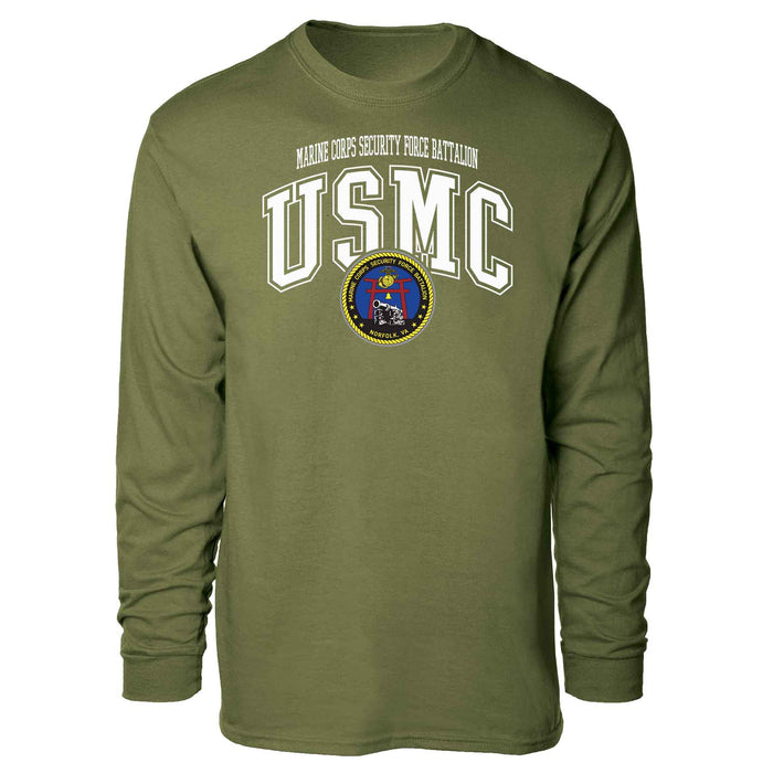 Marine Corps Security Force Arched Long Sleeve T-shirt - SGT GRIT