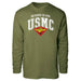 2nd Marine Air Wing Arched Long Sleeve T-shirt - SGT GRIT