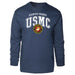 Quantico Virginia Arched Long Sleeve T-shirt - SGT GRIT