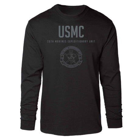 26th Marines Expeditionary Tonal Long Sleeve T-shirt - SGT GRIT