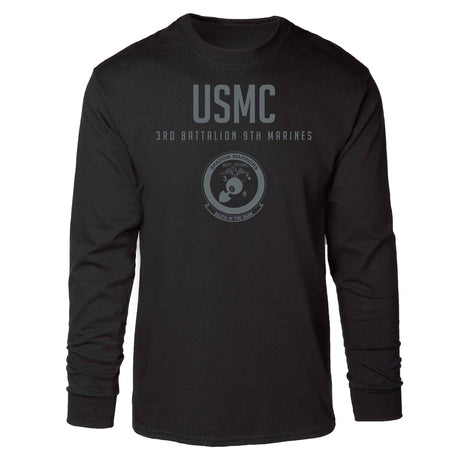 3rd Battalion 9th Marines Tonal Long Sleeve T-shirt - SGT GRIT