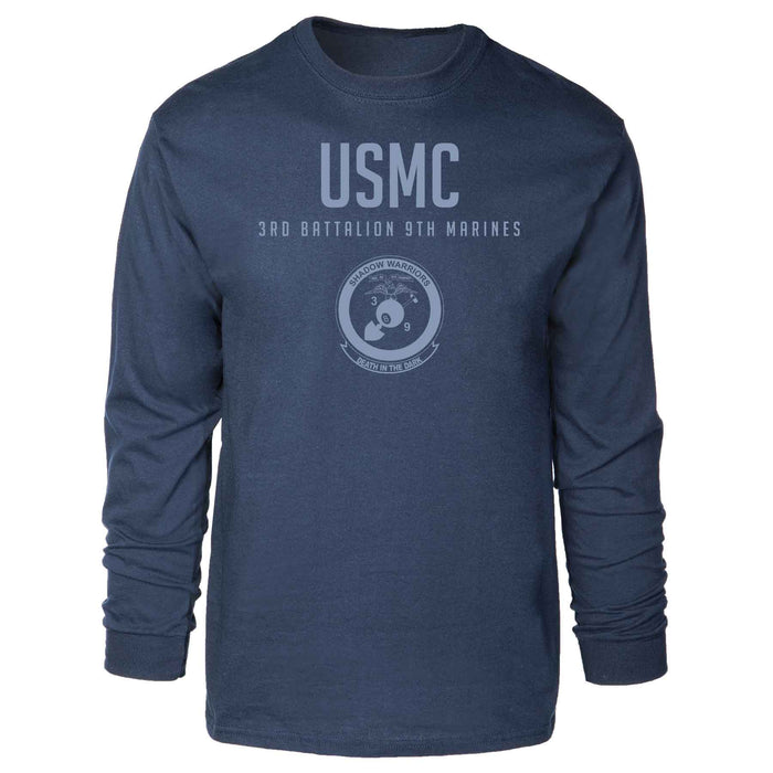 3rd Battalion 9th Marines Tonal Long Sleeve T-shirt - SGT GRIT