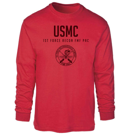 1st Force Recon FMF PAC Tonal Long Sleeve T-shirt - SGT GRIT