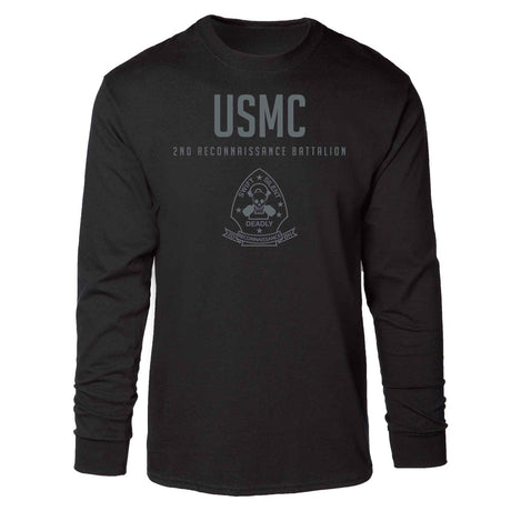 2nd Reconnaissance Battalion Tonal Long Sleeve T-shirt - SGT GRIT