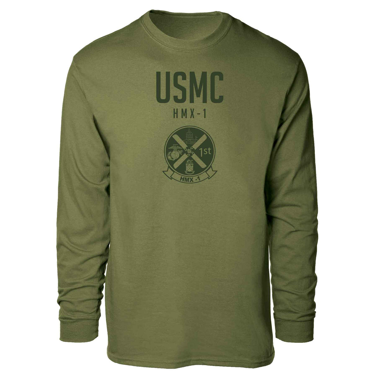 HMX 1 Tonal Long Sleeve T-shirt - SGT GRIT