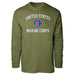 1st Battalion 1st Marines USMC Long Sleeve T-shirt - SGT GRIT