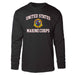 1st Battalion 9th Marines USMC Long Sleeve T-shirt - SGT GRIT