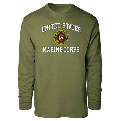 2nd Battalion 8th Marines USMC Long Sleeve T-shirt - SGT GRIT