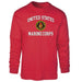 2nd Battalion 8th Marines USMC Long Sleeve T-shirt - SGT GRIT