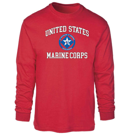 3rd Battalion 6th Marines USMC Long Sleeve T-shirt - SGT GRIT
