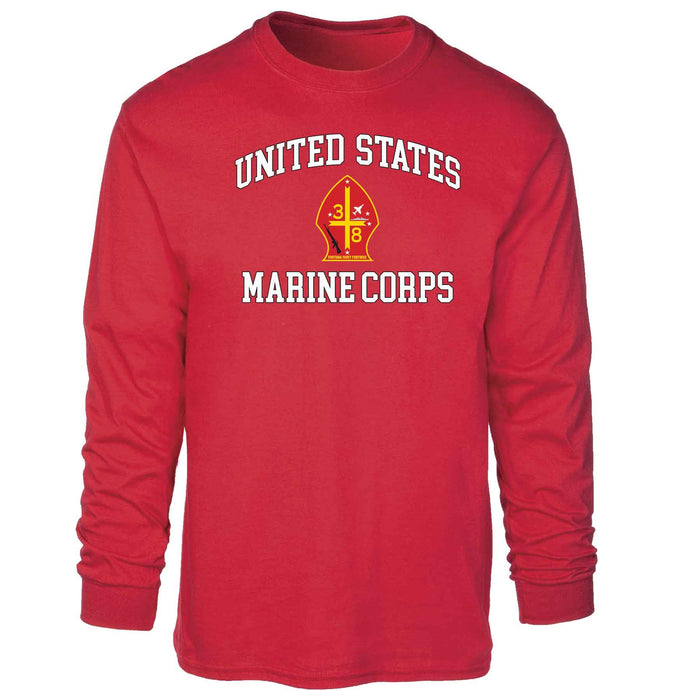 3rd Battalion 8th Marines USMC Long Sleeve T-shirt - SGT GRIT