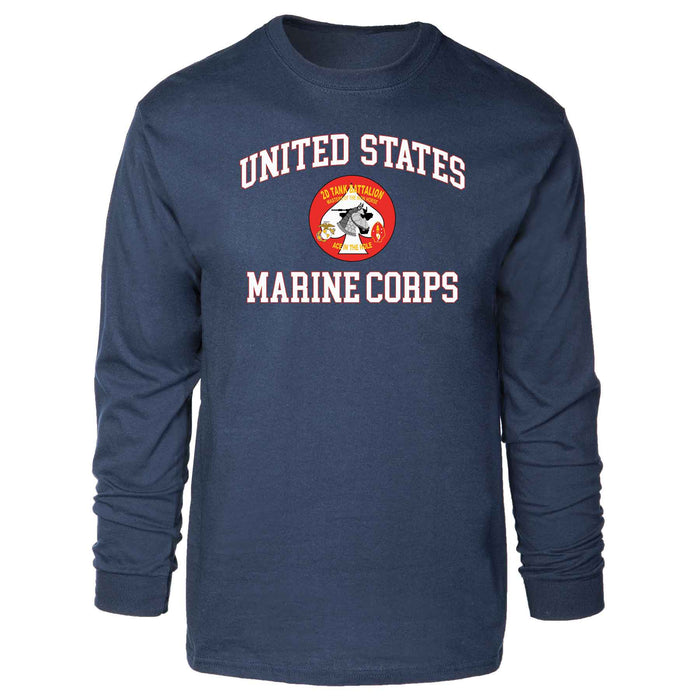 2nd Tank Battalion USMC Long Sleeve T-shirt - SGT GRIT