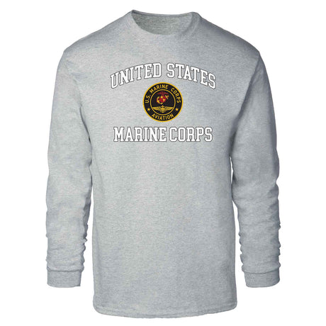 Marine Corps Aviation USMC Long Sleeve T-shirt - SGT GRIT