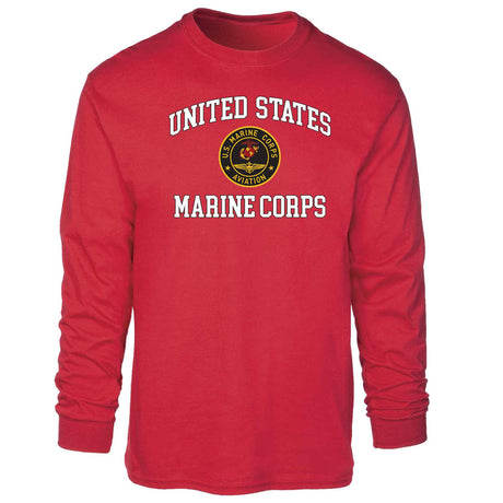 Marine Corps Aviation USMC Long Sleeve T-shirt - SGT GRIT