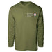 1st Battalion 7th Marines Proud Veteran Long Sleeve T-shirt - SGT GRIT
