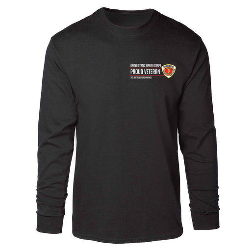 3rd Battalion 3rd Marines Proud Veteran Long Sleeve T-shirt - SGT GRIT