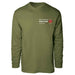 Force Recon US Marines Proud Veteran Long Sleeve T-shirt - SGT GRIT