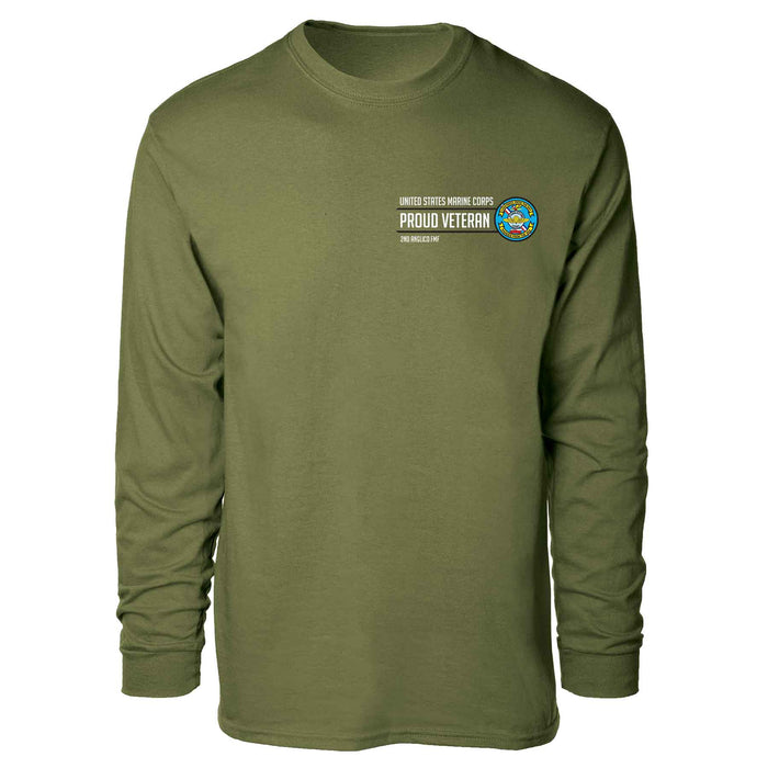 2D Anglico FMF Proud Veteran Long Sleeve T-shirt - SGT GRIT