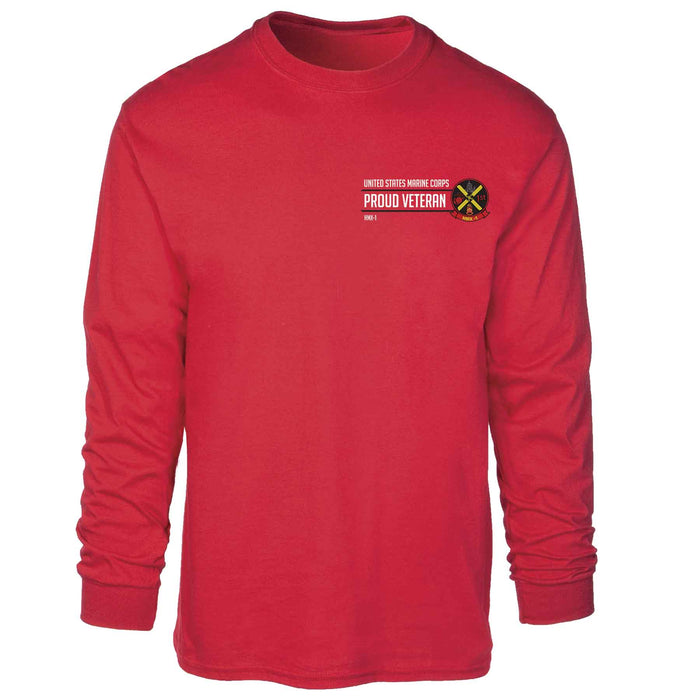 HMX 1 Proud Veteran Long Sleeve T-shirt - SGT GRIT