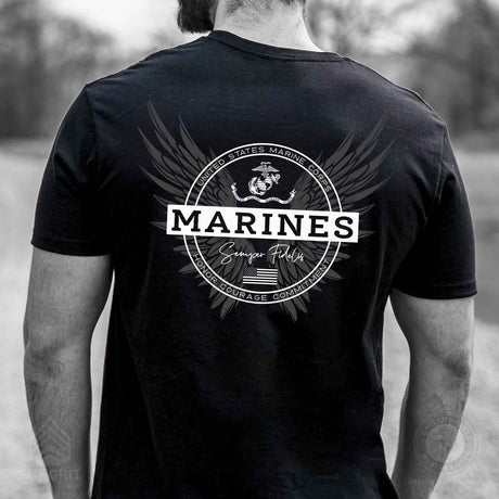 USMC Honor Courage Commitment T-Shirt - SGT GRIT