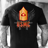 Personalized USMC Rank T-Shirt - SGT GRIT