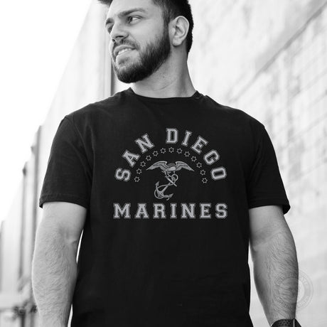 MCRD Vintage Eagle & Anchor T-Shirt - SGT GRIT